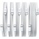 LISEN USB C Cable 5Pack 3333666610FT USBC to USBC Cable for iPhone 16e 15 Pro Max Charger Cord 60W 31A C to C Cable Fast Charging for Samsung S25S2423 Switch 2 iPad MacBookWhite