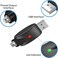 Yacusum USB Thread CableUSB Smart Charger Cable Overcharge Protection Adapter with LED Indicator Adapter for Wireless Soldering Iron 2Pieces