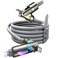 LISEN Car Carplay Cable for iPhone 171615 Pro MaxPlus33FT 4 in 1 Chubby USB C with Light USB AC to CL Multi Charging Cable for iPhone14 13 12MacBook ProAiriPad ProSamSungS25Grey