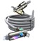 LISEN Car Carplay Cable for iPhone 171615 Pro MaxPlus33FT 4 in 1 Chubby USB C with Light USB AC to CL Multi Charging Cable for iPhone14 13 12MacBook ProAiriPad ProSamSungS25Grey