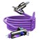 LISEN 240W Chubby USB C to USB C 4 in 1 Charging Cable 66FT with Light USB AC to CL Multi Charging Cable for iPhone 16 15 14 Pro MaxMacBookiPad ProSamSungS24Purple
