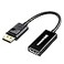 Cable Matters 2Pack DisplayPort to HDMI Adapter Unidirectional DP to HDMI Adapter Full HD 71 Audio GoldPlated Display Port Adapter to HDMI Monitor Not Compatible with USB Ports