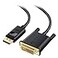 Cable Matters DisplayPort to DVI Cable DP to DVI Cable 6 Feet