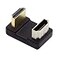 NFHK Standard HDMI 14 Male TypeA to HDMI Female Port Savers 360 Degree Up Opposite U Shape Back Angled Extension Adapter Converter