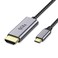 QCEs USB C to HDMI Adapter Cable 6Ft Thunderbolt 3 to HDMI Cable for Home Office 4K Display Compatible for iPhone 1615 Plus Pro Max MacBook ProAir Galaxy S2524 Surface Book 2