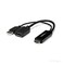 StarTech.com StarTechcom 4K 30Hz HDMI to DisplayPort Video Adapter w USB Power 6 in HDMI 14 Male to DP 12 Female Active Monitor Converter HD2DP Black