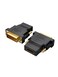 CableCreation DVI to HDMI Adapter2Pack BiDirectional DVI Male to HDMI Female Converter Support 1080P 3D for PS3PS4TV BoxBlurayProjectorHDTV