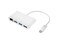 Monoprice USBC 3Port USB 30 Hub and Gigabit Ethernet Adapter