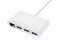Monoprice USBC 3Port USB 30 Hub and Gigabit Ethernet Adapter