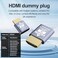 Malarpon HDMI Dummy Plug fitHeadless Display Emulator DDC EDID Headless Ghos with Windows Mac OSX Linux Great for Graphics Acceleration Support 1920x108060Hz 6P