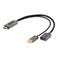 StarTech.com StarTechcom 1ft 30cm HDMI to DisplayPort Adapter Cable Active 4K 60Hz HDMI 20 to DP 12 Converter HDR USB Bus Powered HDMI Source to DisplayPort Monitor for LaptopsPC 128HDMIDISPLAYPORT