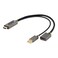 StarTech.com StarTechcom 1ft 30cm HDMI to DisplayPort Adapter Cable Active 4K 60Hz HDMI 20 to DP 12 Converter HDR USB Bus Powered HDMI Source to DisplayPort Monitor for LaptopsPC 128HDMIDISPLAYPORT