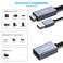 BENFEI HDMI to DisplayPort Adapter HDMI Source to DisplayPort Monitor Compatible with PC Graphics Card Laptop PS5 Xbox One360 Supporting 4K60Hz 2K144Hz 1080P165Hz