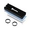 SilverStone Technology Aluminum Alloy Heatsink with Multiple Thermal Pads for PCIE NVME M2 or SATA M2 TP02M2
