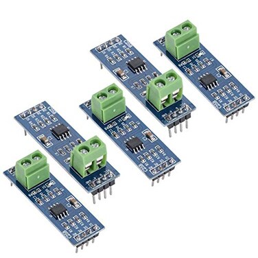 YWBL-WH YWBLWH RS485 Converter Module TTL to RS485 Adapter Transceiver with Chip for Industrial Automation and Projects 5pcs 44x14mm