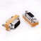 Arnorin DB9 null modem male to female slimline data transfer serial port adapter 2 Pack