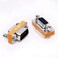 Arnorin DB9 null modem male to female slimline data transfer serial port adapter 2 Pack