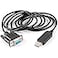 usangreen USB Serial db9 ft232r USB rs232 Null Modem Cable pc Control tv Cable 2RXDYellow 3TXDOrange5GNDGND 7RTSGreen8CTSBrown 1469NC
