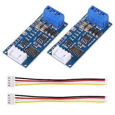 ATNSINC 2Pack TTL to RS485 Adapter Module 485 to TTL 33V50V Signals Serial Port Power Supply Converter with Indicator Lights