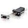 C2G 02947 RJ45 to DB9 Male Serial RS232 Modular Adapter Black 15 Inch
