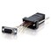 C2G 02947 RJ45 to DB9 Male Serial RS232 Modular Adapter Black 15 Inch