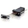 C2G 02947 RJ45 to DB9 Male Serial RS232 Modular Adapter Black 15 Inch