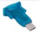 daier 2Pcs USB 20 to RS232 Serial Port DB9 9 Pin Male Converter Adapter