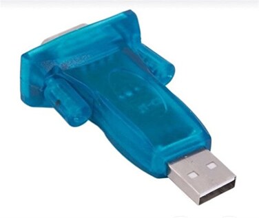 daier 2Pcs USB 20 to RS232 Serial Port DB9 9 Pin Male Converter Adapter