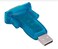 daier 2Pcs USB 20 to RS232 Serial Port DB9 9 Pin Male Converter Adapter