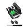 YIOVVOM DB9 Female Breakout Connector 9PIN Port Solderless RS232 DSUB RS485 Serial Adapter Solderless Module Board with Screw Terminals Case Long Bolts