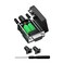 YIOVVOM DB9 Female Breakout Connector 9PIN Port Solderless RS232 DSUB RS485 Serial Adapter Solderless Module Board with Screw Terminals Case Long Bolts