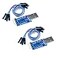 HiLetgo 2pcs CP2104 Module USB to TTL UART 6PIN Module Serial Converter CP2104 STC PRGMR Replace CP2102 with Cables