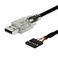 Gearmo USB to TTL Serial Adapter Cable 5V with FTDI FT232QR Chip 6 Pin Female Socket Header UART Windows 11 10 8 7 macOS Linux 3ft 5 Volt