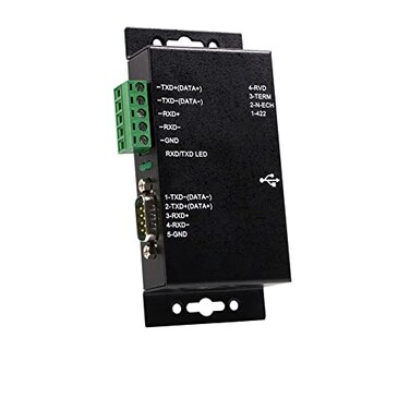 StarTech.com StarTechcom 1 Port Metal Industrial USB to RS422RS485 Serial Adapter w Isolation TAA ICUSB422IS