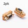 Arnorin KINGDEE INC DB9 Null Modem Adapter Female to Female Slimline Data Transfer Serial Port Adapter Gold Plated 2 Pack
