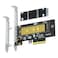 GLOTRENDS M2 NVMe to PCIe 40 X4 Adapter with Heatsink 22x70mm for NVMe SSD