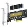 GLOTRENDS M2 NVMe to PCIe 40 X4 Adapter with Heatsink 22x70mm for NVMe SSD