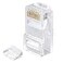 W-NECTOUN WNECTOUN CAT6 Connector 2PC Set100PACK Cat6 RJ45 EndsUTP Network Plug for Solid Strand Cable