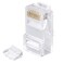 W-NECTOUN WNECTOUN CAT6 Connector 2PC Set100PACK Cat6 RJ45 EndsUTP Network Plug for Solid Strand Cable