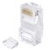 W-NECTOUN WNECTOUN CAT6 Connector 2PC Set100PACK Cat6 RJ45 EndsUTP Network Plug for Solid Strand Cable