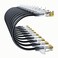 10Gsupxsel Cat6a Patch Cables 05ft 10 Pack Slim Cat6 Ethernet Patch Cable Pure Copper Flexible Cat 6 Patch Cable 550MHZ 10G SpaceSaving Cat 6A Network Cables for Patch Panel Black