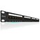 Rapink Patch Panel 24 Port Cat6 10G Support Network Panel UTP 19Inch Wallmount or Rackmount 1U Ethernet Patch Panel Punch Down Block for Cat6 Cat5e Cat5 Cabling