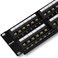Rapink Patch Panel 48 Port Cat6 10G Support Network Patch Panel UTP 19Inch Wallmount or Rackmount 1U Ethernet Patch Panel Punch Down Block for Cat6 Cat5e Cat5 Cabling