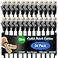 Lysymixs Cat6a Slim Ethernet Patch Cable 1 ft 24 Pack Cat6a Patch Cable for Data Centers Cat 6 Cable 10G Network Patch Cables for Home and Enterprise Network Black