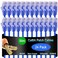 Lysymixs Cat6a Slim Ethernet Patch Cable 05 ft 24 Pack Cat6a Patch Cable for Data Centers Cat 6 Cable 10G Network Patch Cables for Home and Enterprise Network Blue