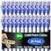 Lysymixs Cat6a Slim Ethernet Patch Cable 1 ft 24 Pack Cat6a Patch Cable for Data Centers Cat 6 Cable 10G Network Patch Cables for Home and Enterprise Network Blue