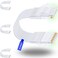 Rapink Patch Cables Cat6 Cat6a 1ft 24 Pack Slim Cat6a Ethernet Patch Cable 10G Support Snagless Cat 6 Patch Cable for Patch Panel to Switch Flexiable Cat6 Ethernet Cable White