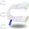 Rapink Patch Cables Cat6 Cat6a 1ft 24 Pack Slim Cat6a Ethernet Patch Cable 10G Support Snagless Cat 6 Patch Cable for Patch Panel to Switch Flexiable Cat6 Ethernet Cable White
