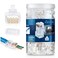 Everest Media Solutions RJ45 Cat66a Pass Through Connectors for a Thick 23 AWG Large Diameter UTP Network Cable 200 Pcs Insert Guides Included
