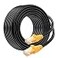 Cable Matters 10Gbps Pure Copper 24 AWG Cat 6A Ethernet Cable 100ft DirectBurial Rated Waterproof and Weatherproof Outdoor Ethernet Cable with 500 MHz Bandwidth Long Cat6a PoE Cord